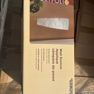 Portfolio Wall Sconce in White